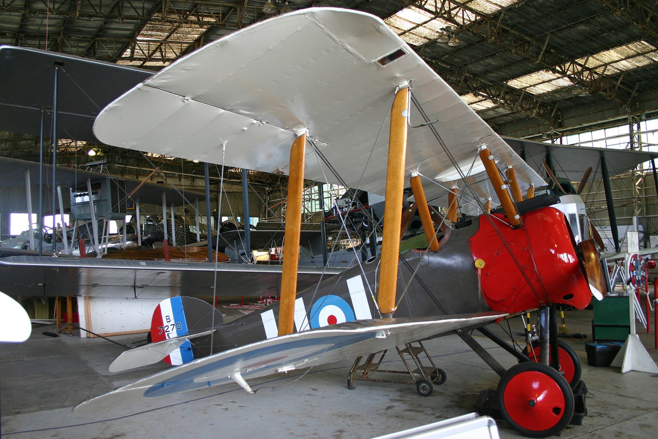 Replica del Sopwith Camel con le insegne di Roy Brown