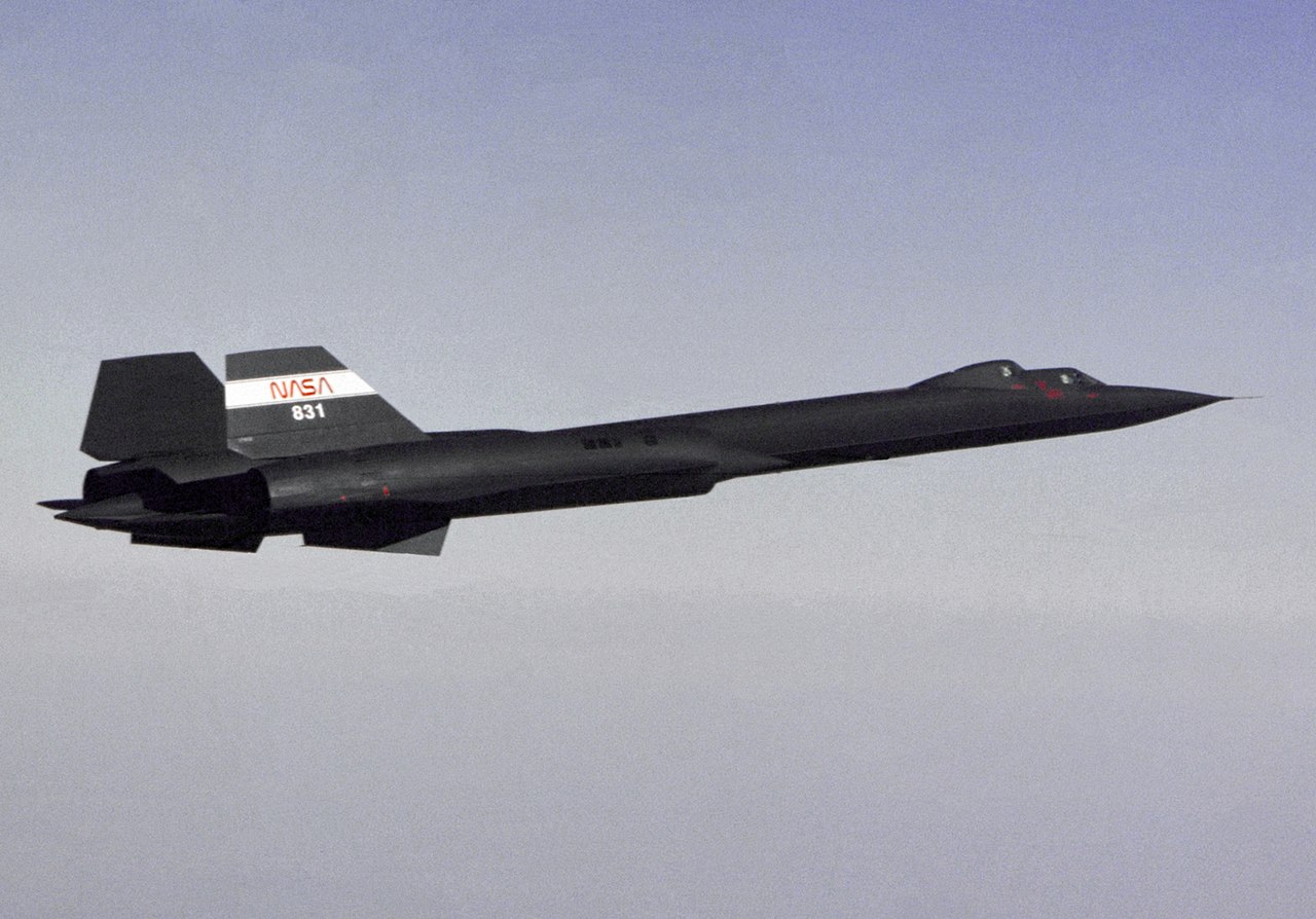 Addestratore SR-71B in volo