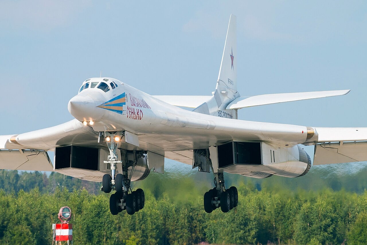 Tupolev Tu-160 on the ground