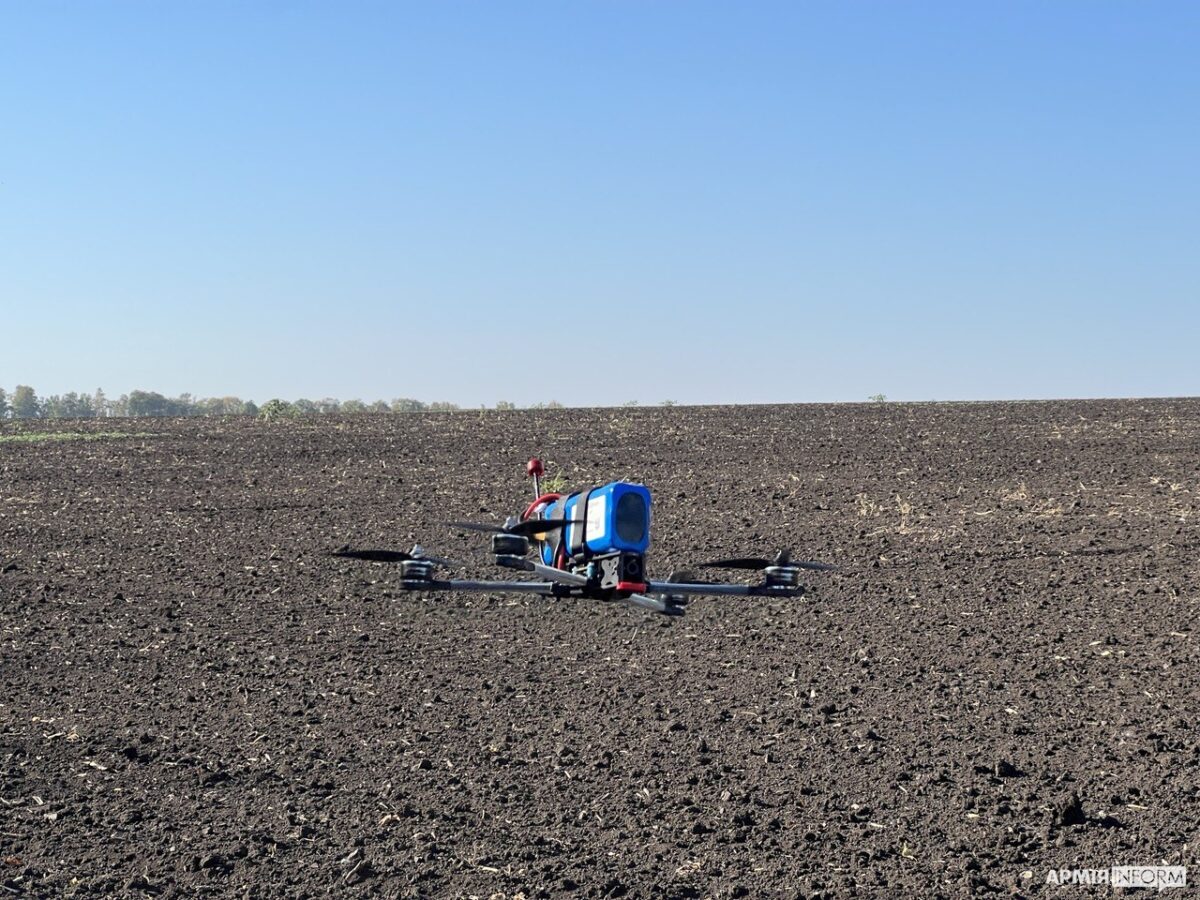 Ukrainian military FPV drones prepared for combat operations