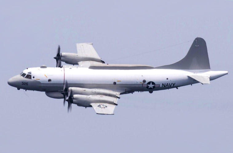 Avion de reconnaissance Lockheed EP-3E Aries II de l'US Navy