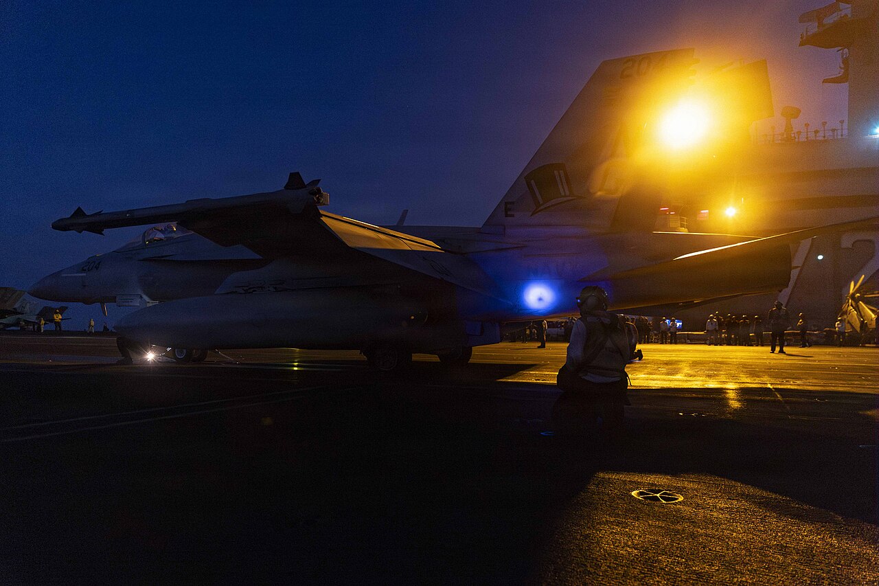 Flugbetrieb der USS Abraham Lincoln