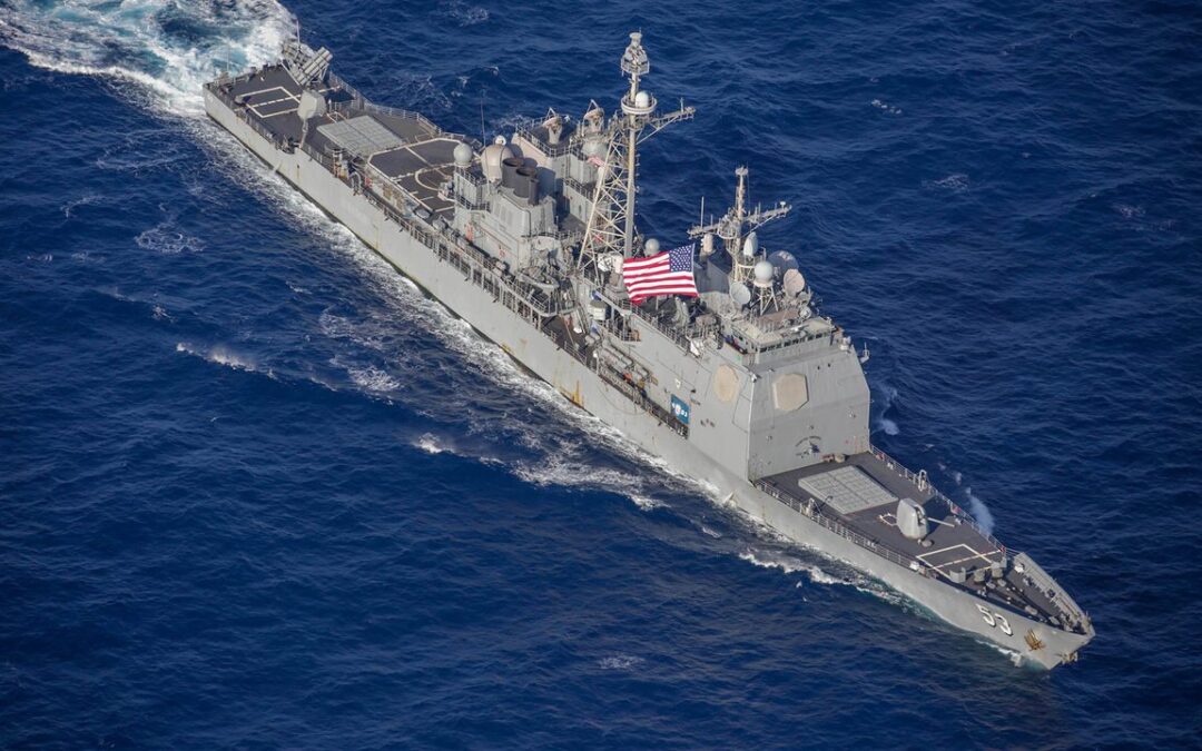 The Navy Is Sinking Its Own Cruiser