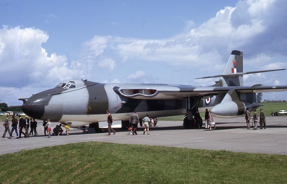 Vickers Valiant B.1 de la fuerza de bombarderos V de la RAF