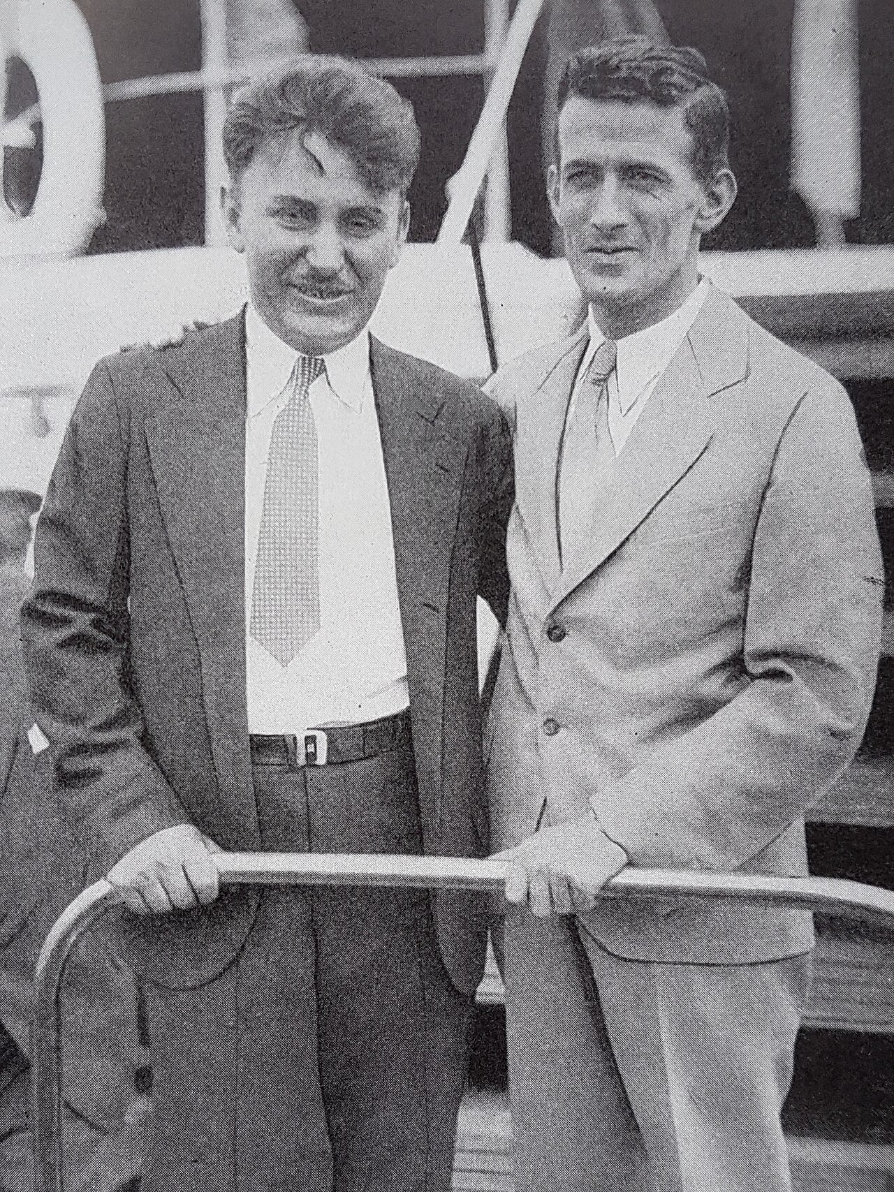 Wiley Post y Harold Gatty