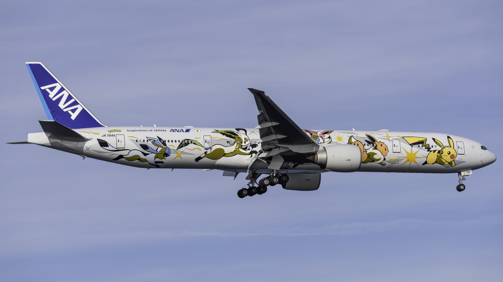 ANA 777-300ER イーブイJET 787-9ポケモンJET ana-eevee-jet-boeing-777-300er
