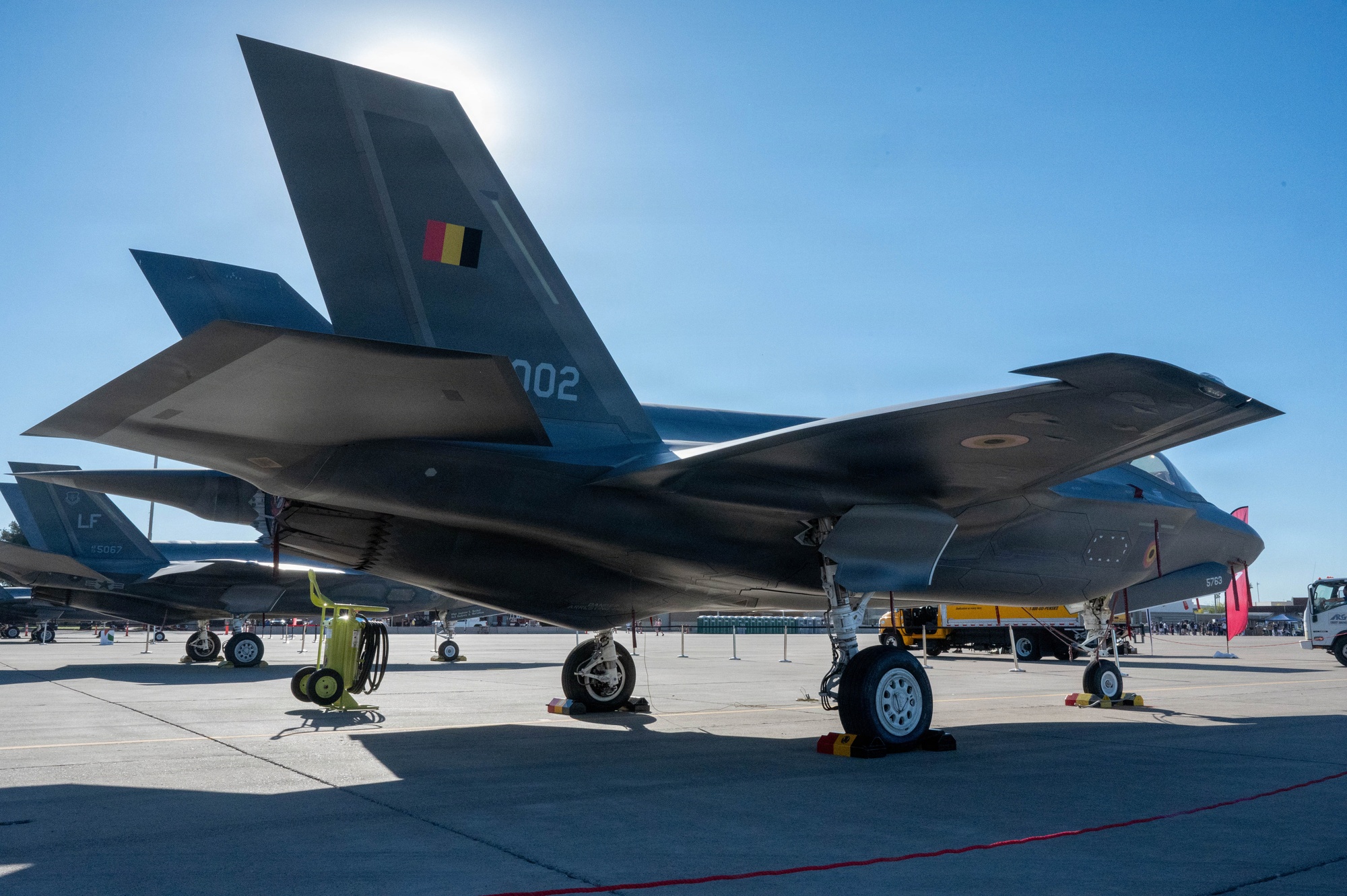 Belgian Air Component F-35A Lightning II at Luke Air Force Base, Arizona
