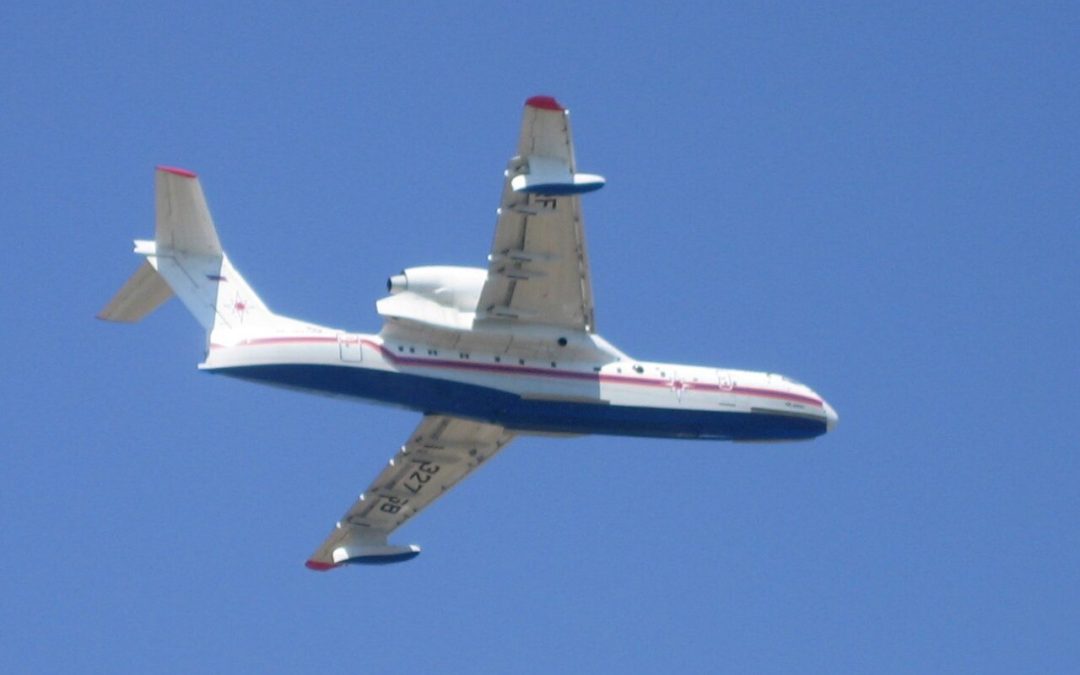 Be-200 Altair, le bombardier d'eau amphibie russe