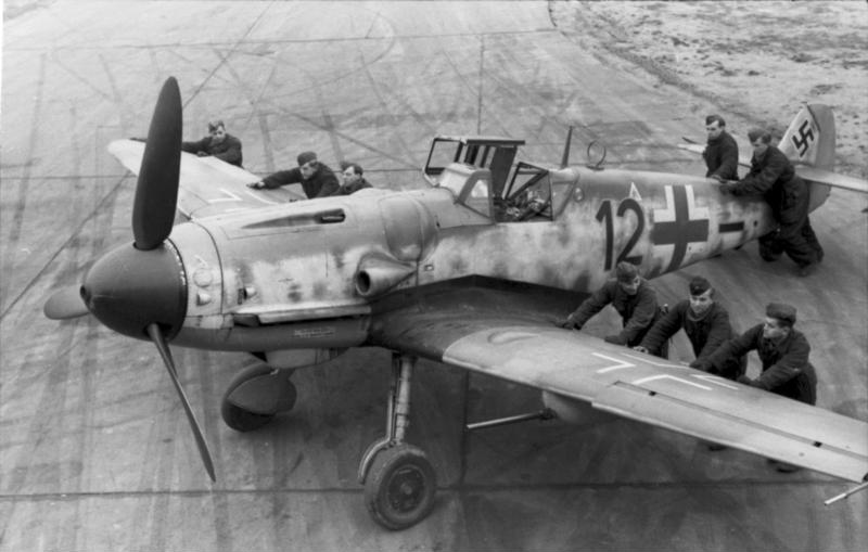 Messerschmitt Bf 109 en vuelo