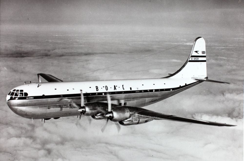 Boeing 377 Stratocruiser BOAC A BOAC Boeing 377 Stratocruiser