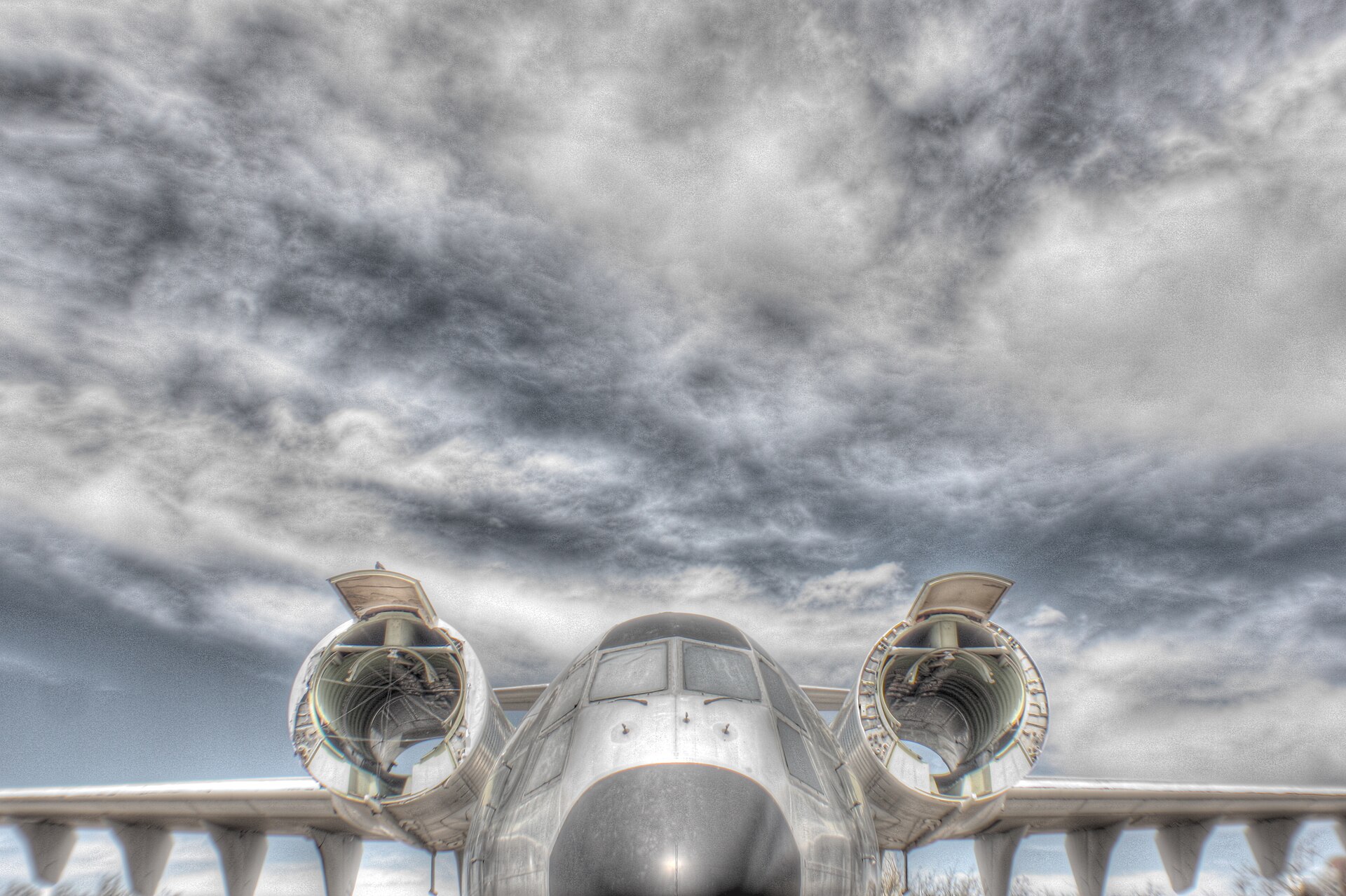 The Boeing YC-14, a twin-engine STOL transport prototype