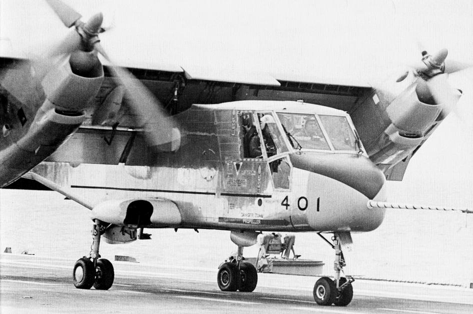 Canadair CL-84 Dynavert Tilt-Wing Gamble
