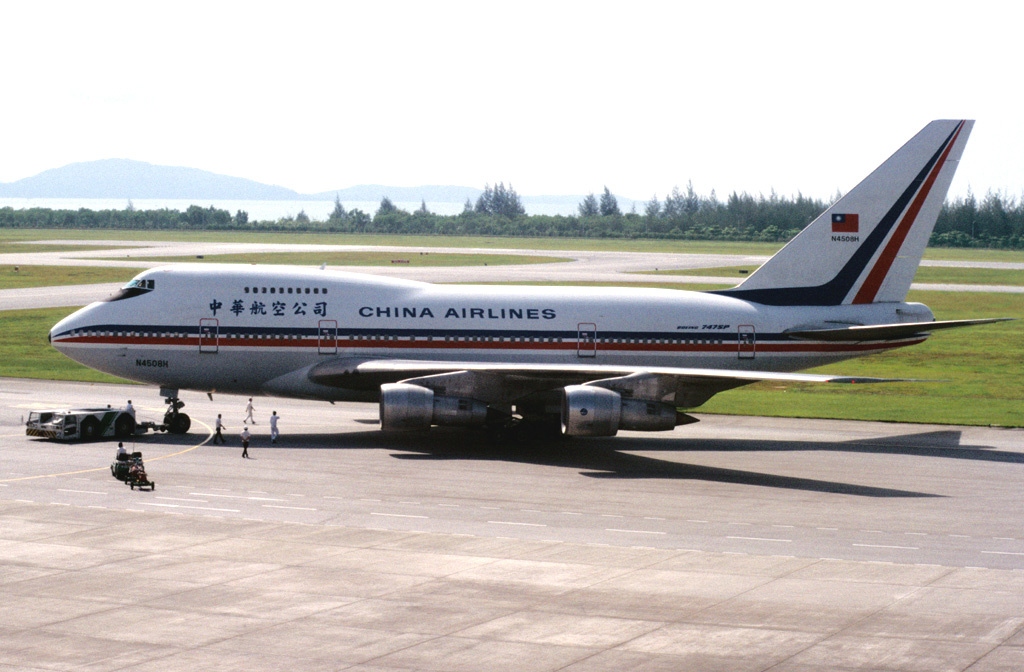 A China Airlines Boeing 747SP