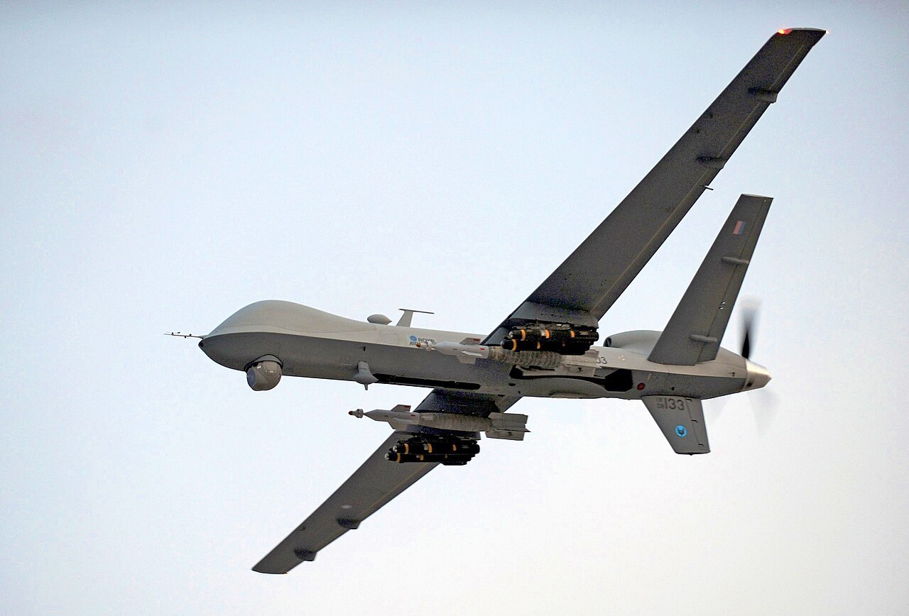 Un drone de reconnaissance et de frappe