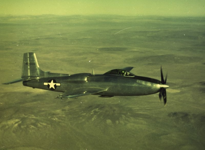 Convair XP-81 in flight