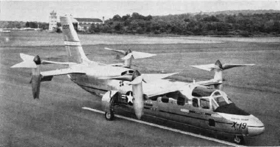 Curtiss-Wright X-19, 1963