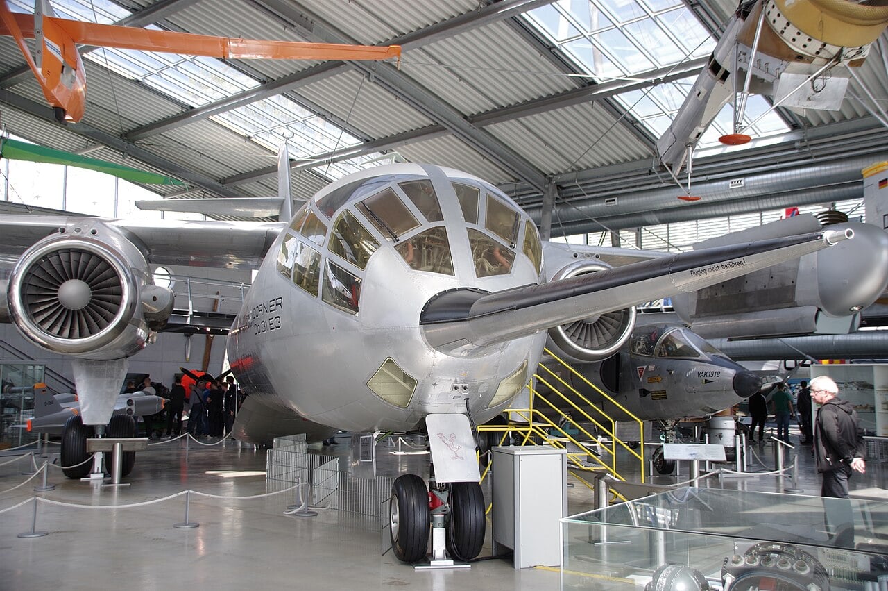 Dornier Do 31 E3 preserved at the Deutsches Museum Flugwerft Schleissheim