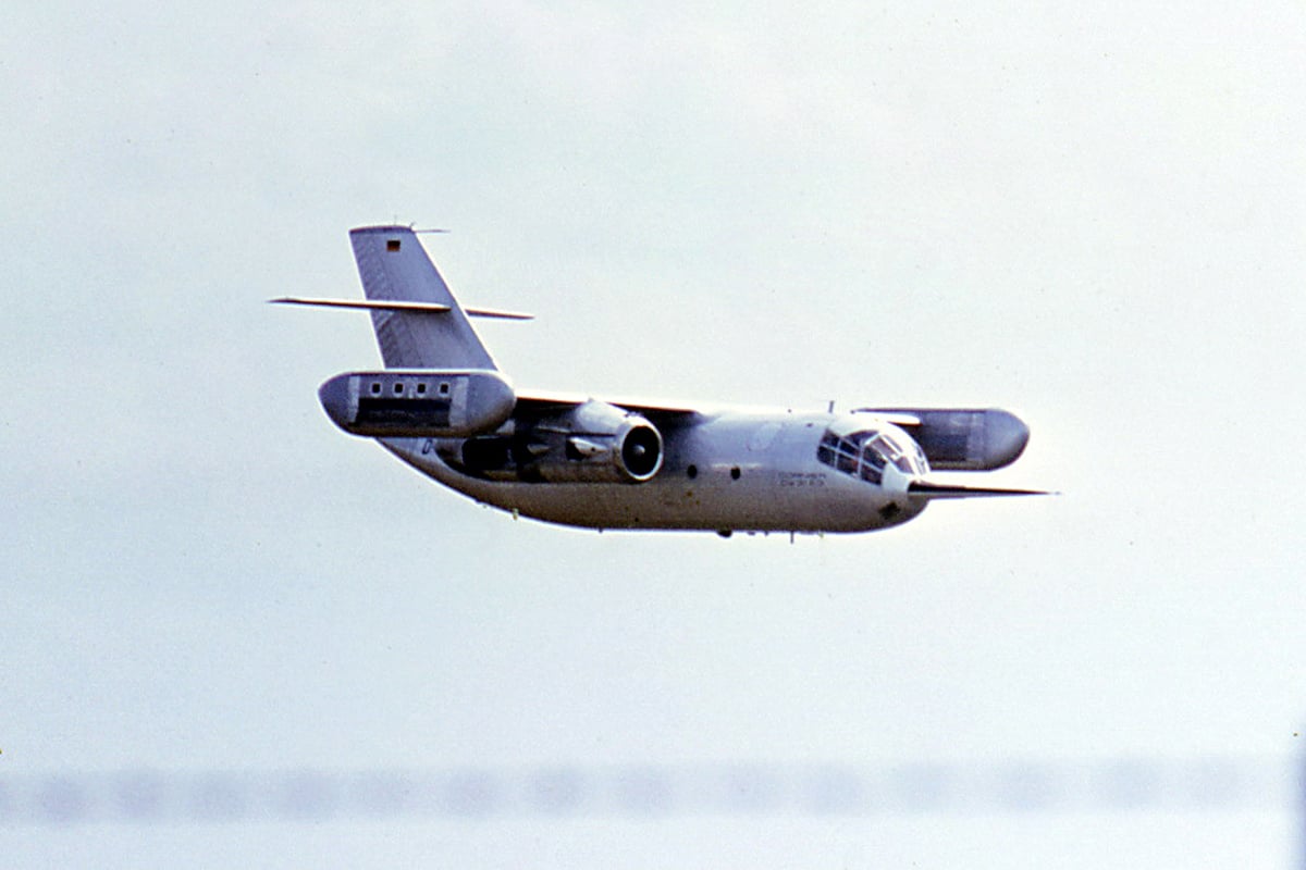 Dornier Do 31 in flight in 1968