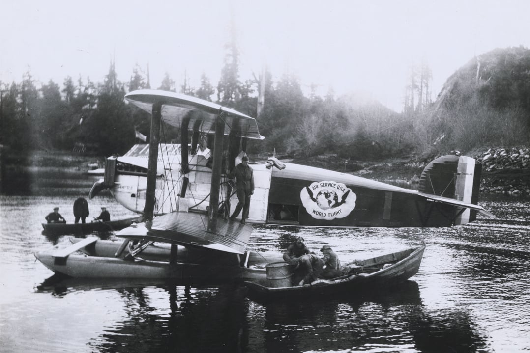 World Cruiser Seattle on floats