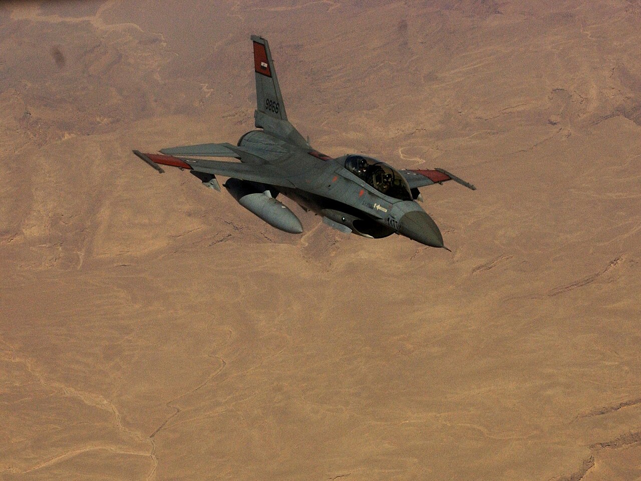 F-16 de la Fuerza Aérea Egipcia