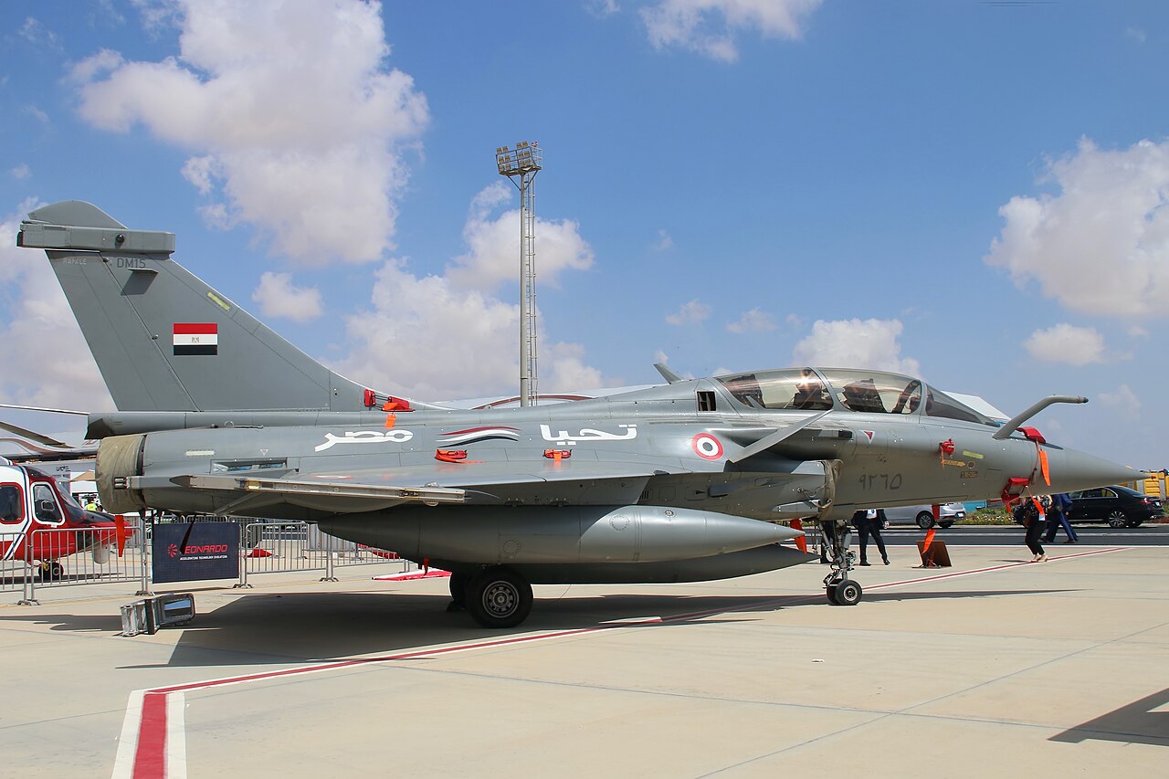 Rafale DM de la Fuerza Aérea Egipcia
