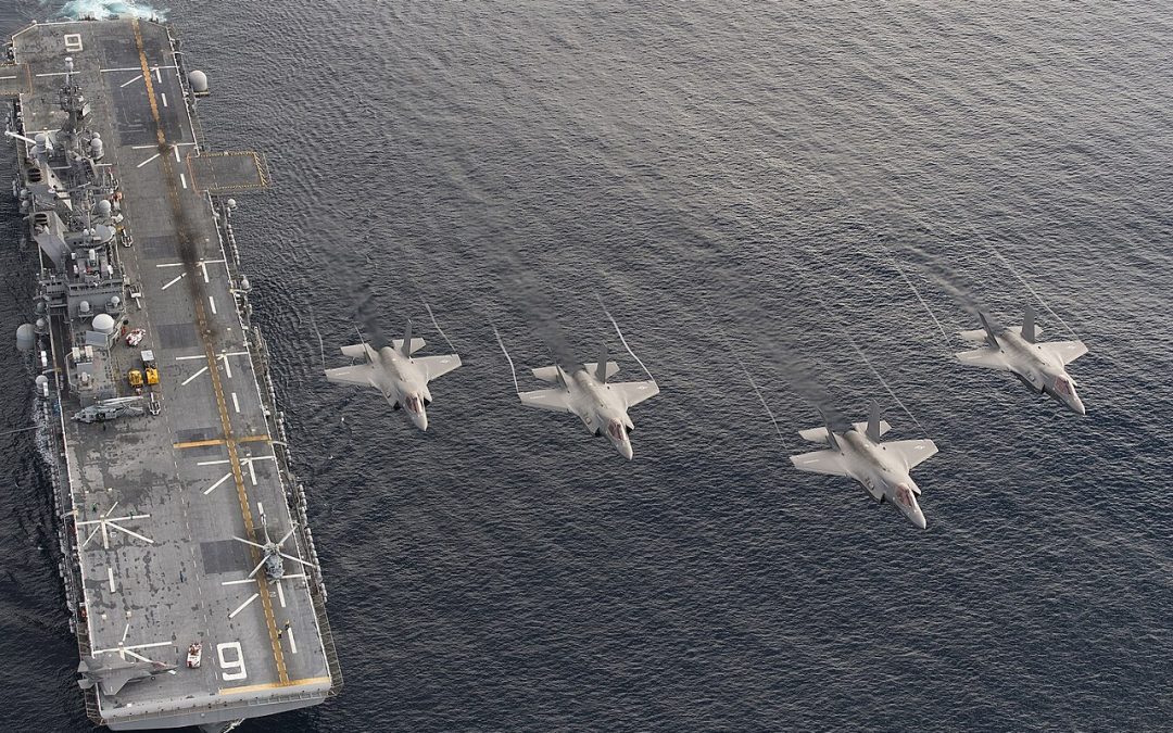F-35B-Missionen auf verschiedenen Flugzeugträgern: Als ein britischer Flugzeugträger einen amerikanischen Kampfjet bewaffnete