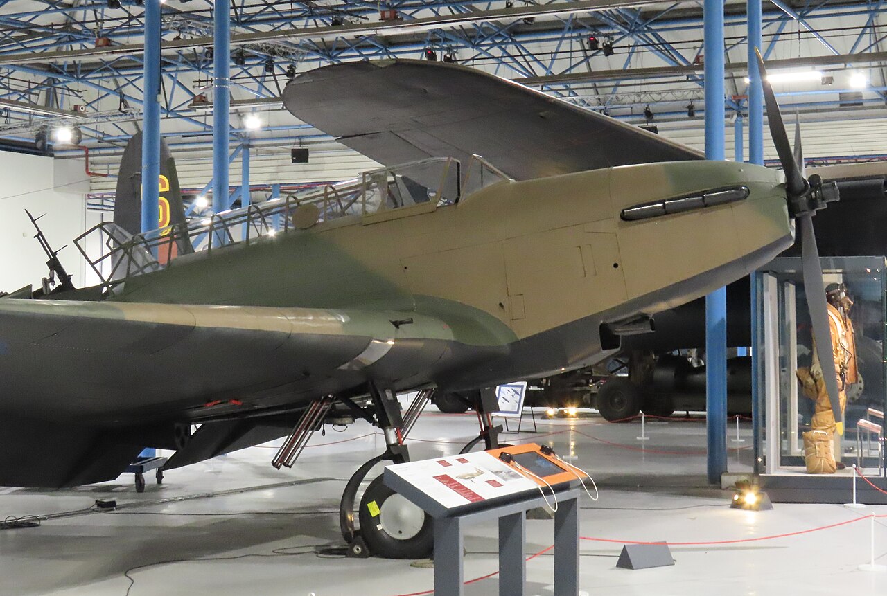 Preserved Fairey Battle at the RAF Museum, Hendon