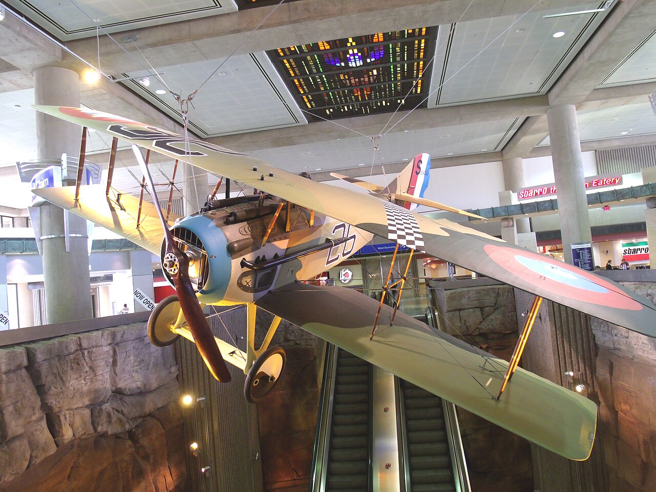 SPAD XIII in Frank Luke markings A SPAD XIII painted in Frank Luke markings, the type he flew