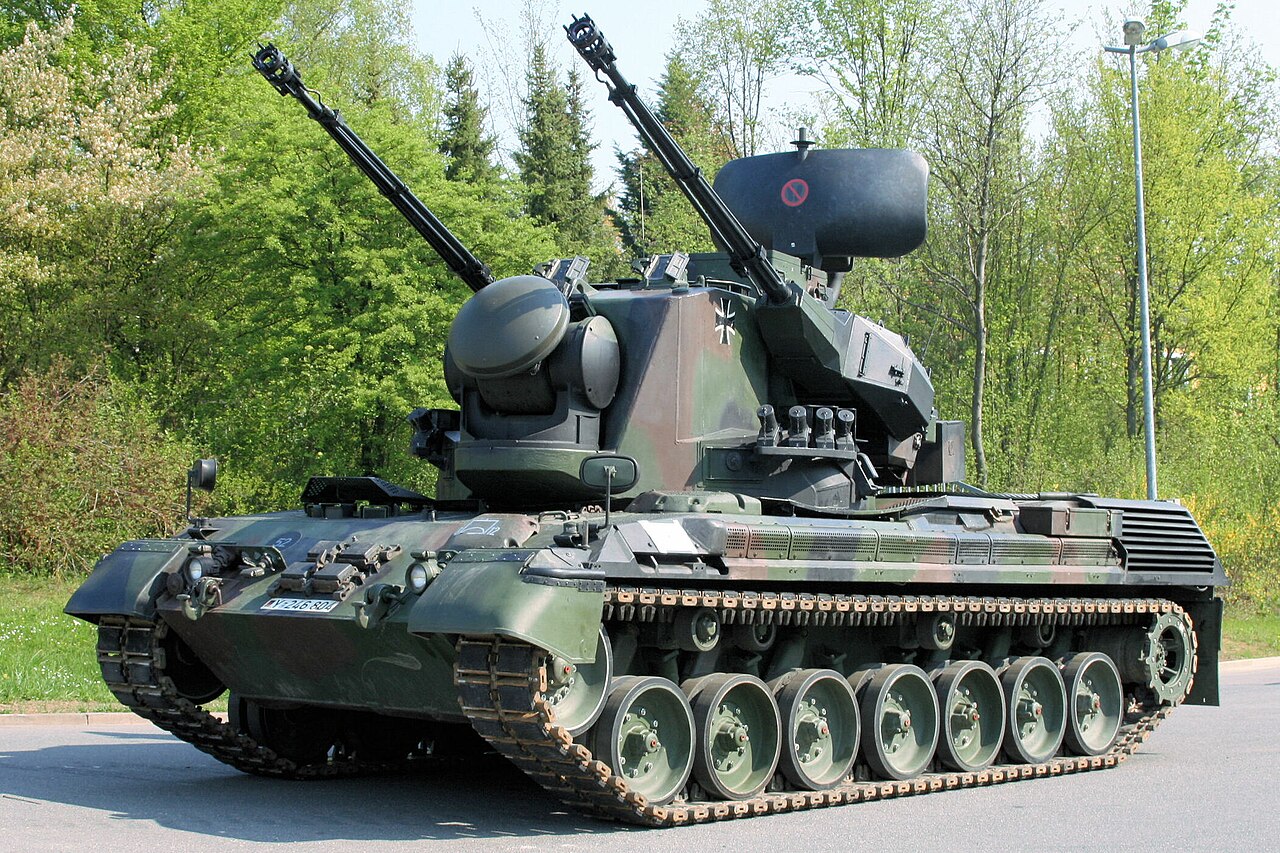 Gepard self-propelled anti-aircraft gun