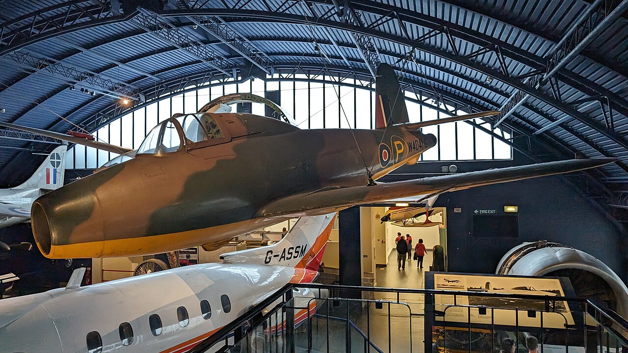 Gloster E.28/39 exposé au Science Museum de Londres