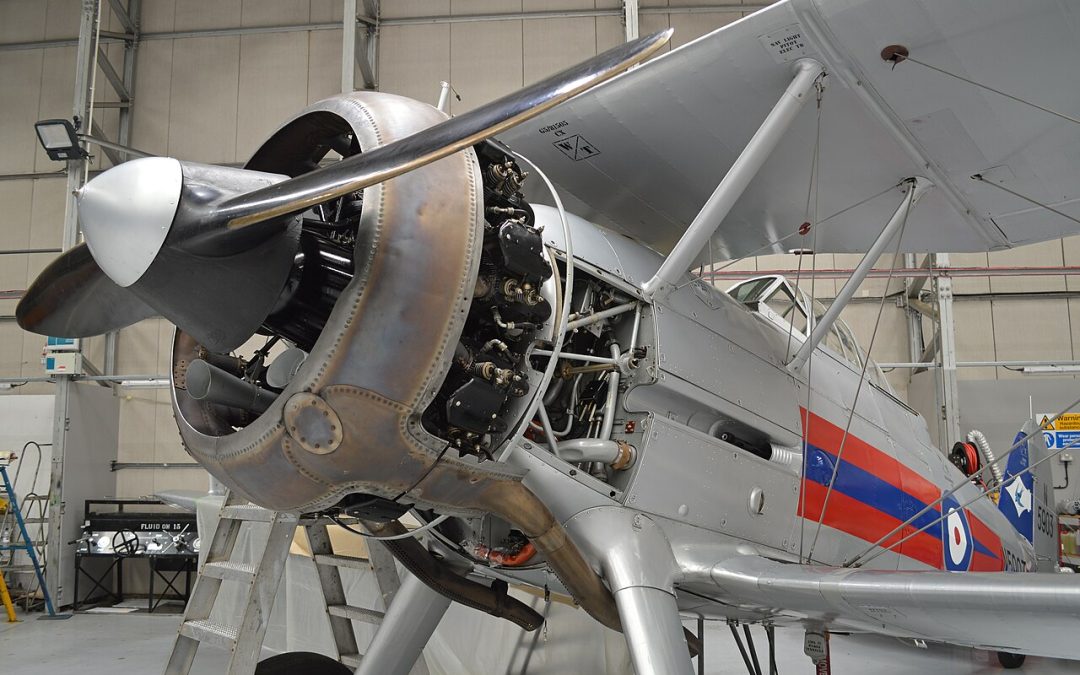 Drei Doppeldecker gegen eine Luftwaffe