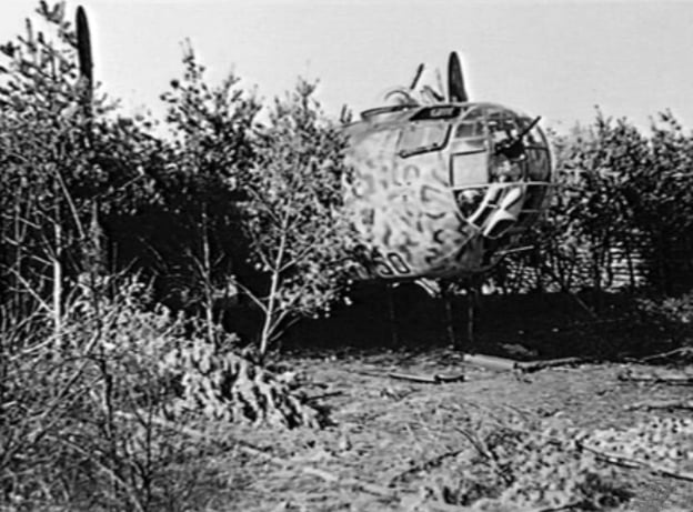 He 177 A-5 capturado en Fassberg en 1945.