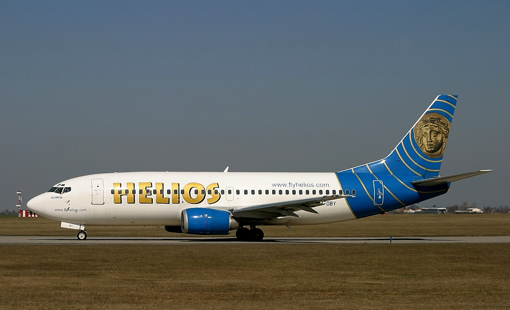 Boeing 737-300 5B-DBY de Helios Airways à Prague en mars 2005