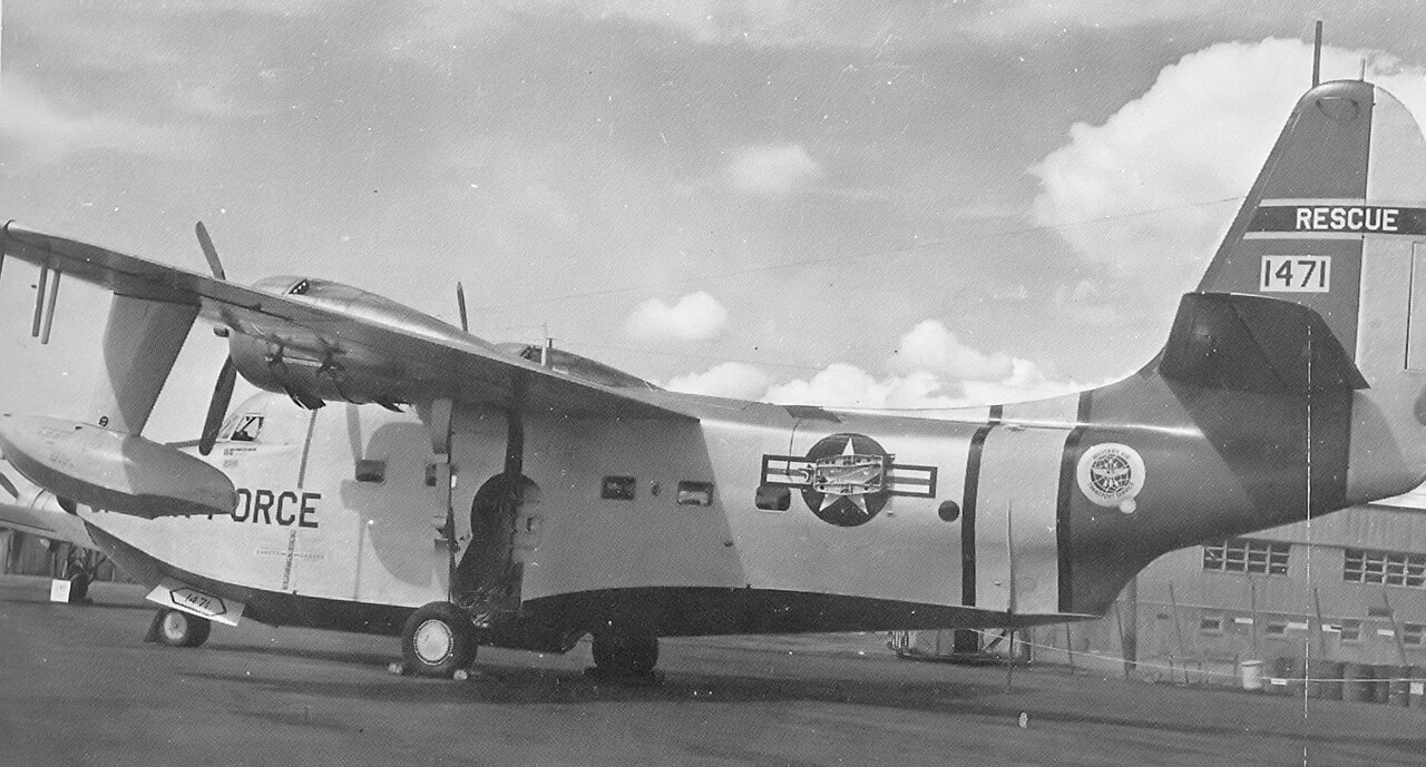 Ein USAF Air Rescue Grumman SA-16 Albatross