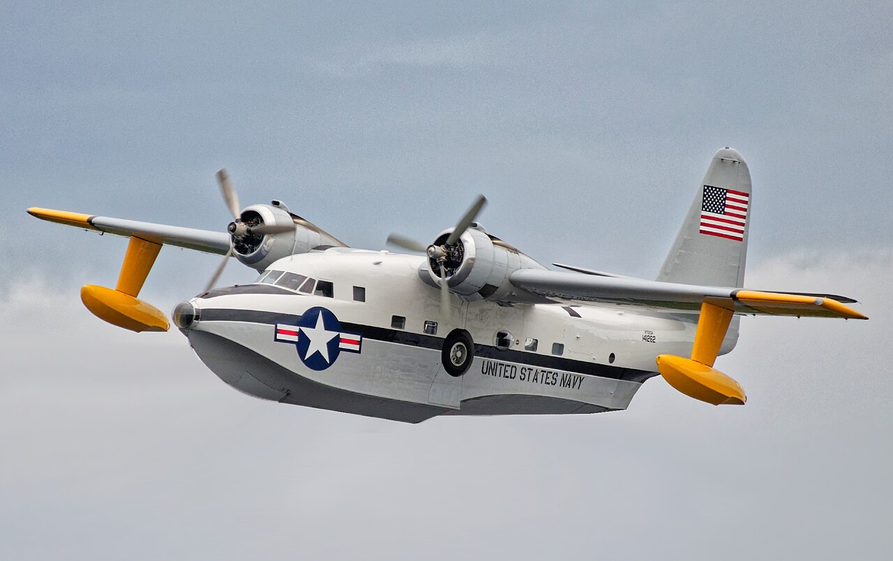 Eine Grumman HU-16 Albatross der US Navy