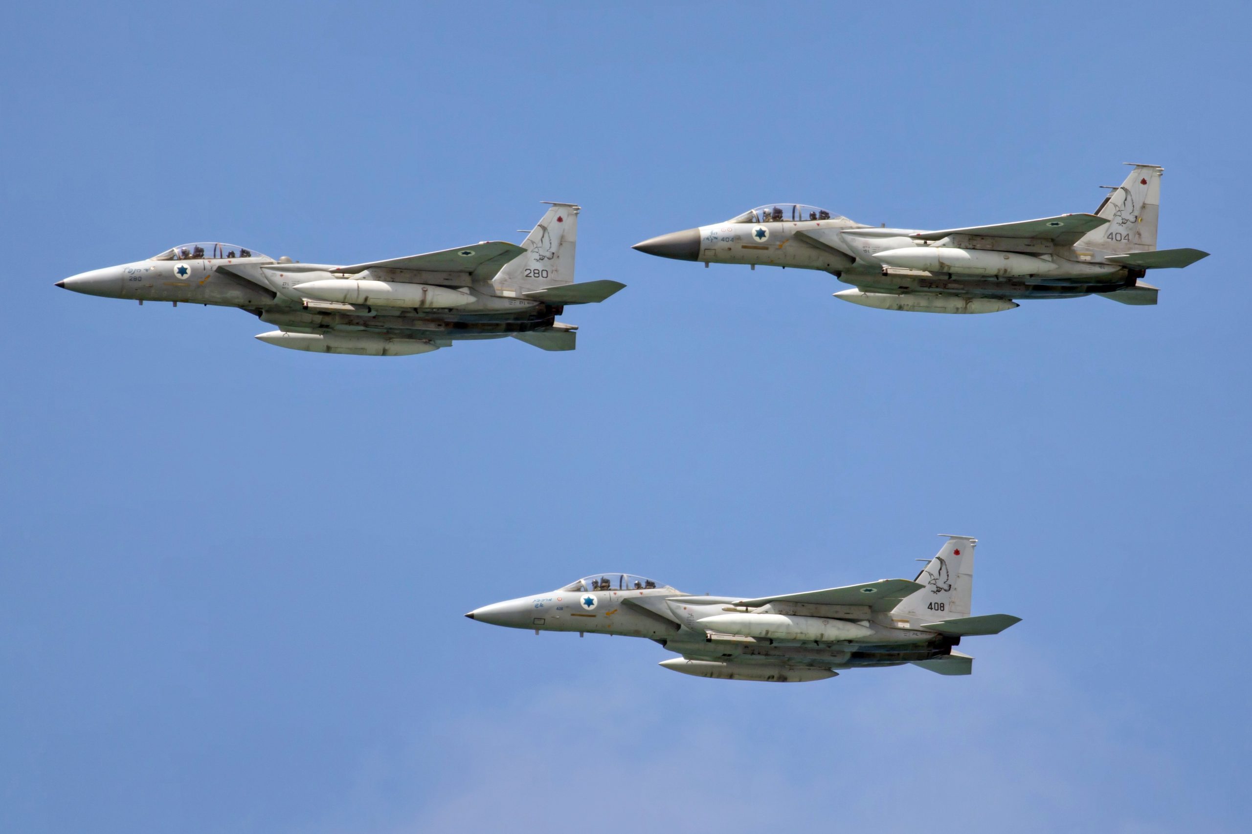 Israeli Air Force F-15 in flight