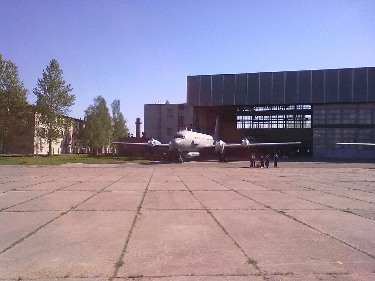 Ilyushin Il-20 Coot-A reconnaissance aircraft Russian Ilyushin Il-20 Coot-A electronic intelligence aircraft