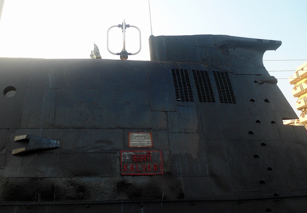 Aleta del INS Kalvari