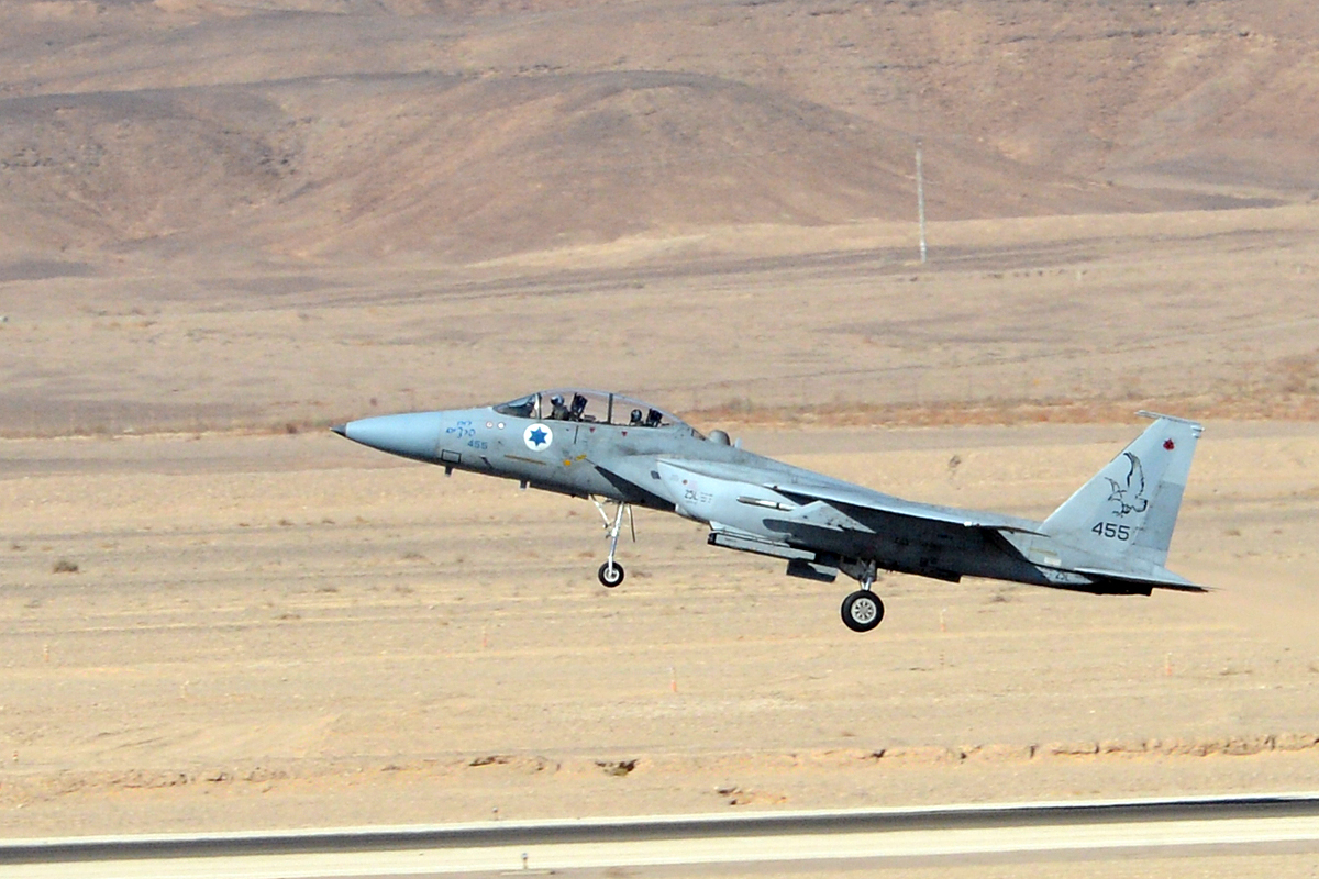 Israeli Air Force F-15 Eagles