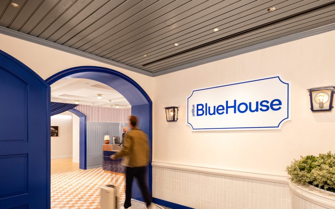 JetBlue BlueHouse Boston eröffnet, und Mint-Tarife beinhalten jetzt kostenlosen Eintritt.