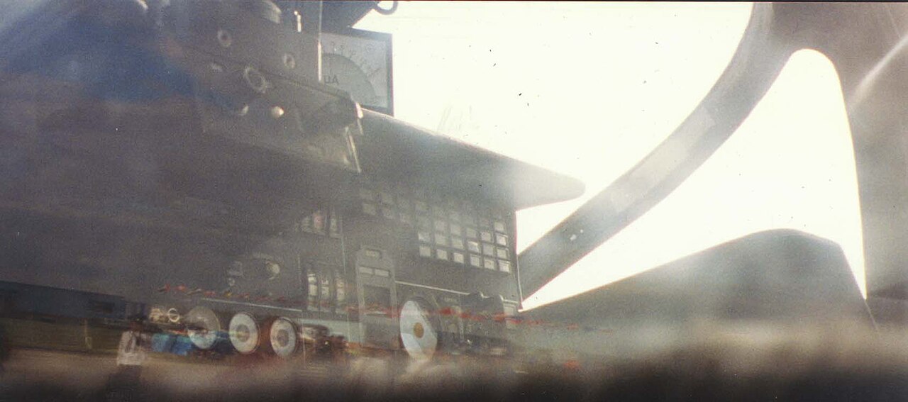 Interior of a Kamov Ka-52 Alligator cockpit with two seats side by side