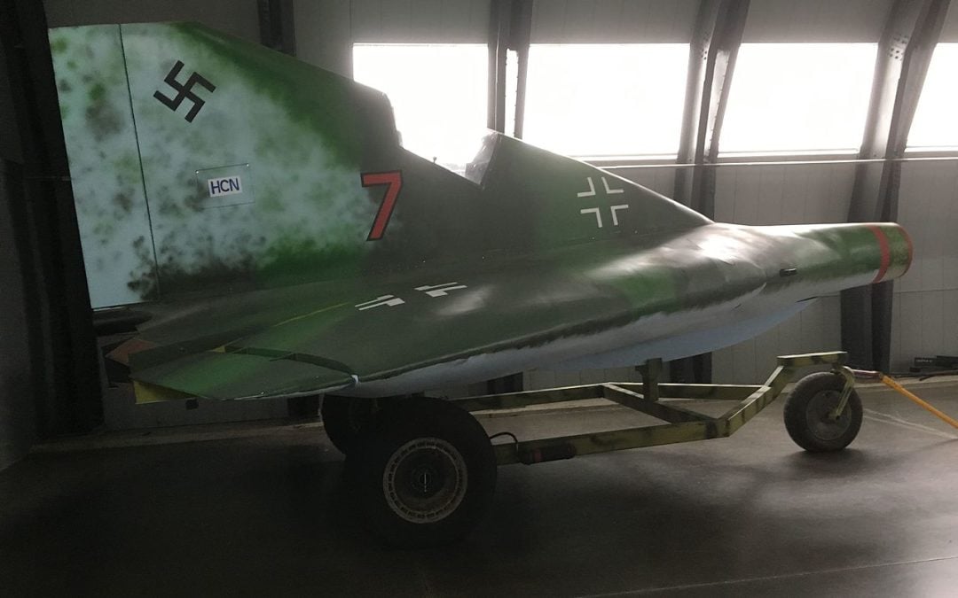 El caza nazi diseñado para quemar carbón