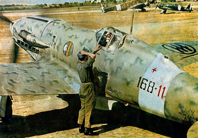 Macchi C.202 Folgore hebt ab
