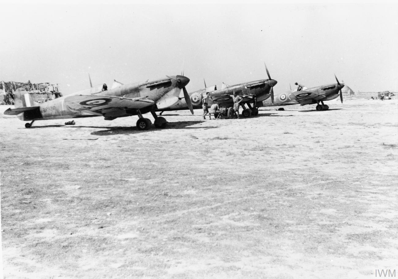 Spitfires der 249. Staffel in Ta Kali, Malta, 1942
