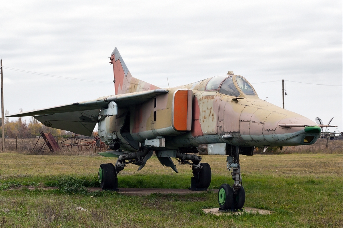 A Soviet MiG-23 Flogger