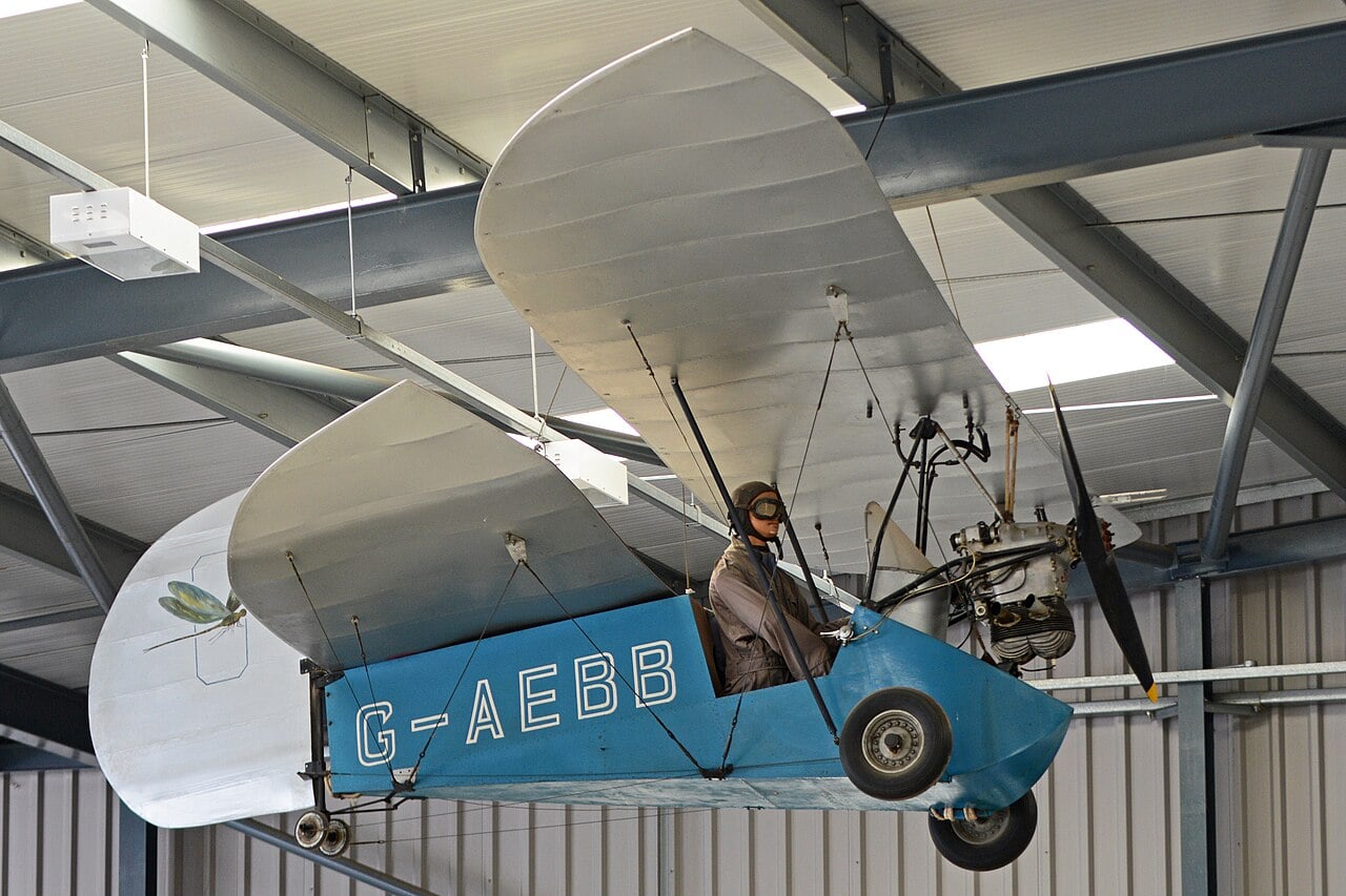 Mignet HM.14 Flying Flea G-AEBB superviviente de 1936