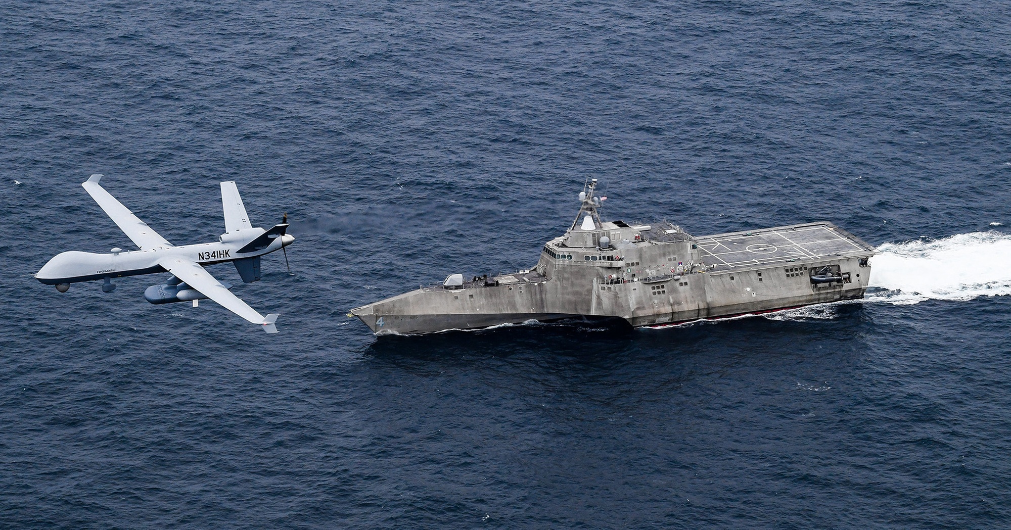 dron marítimo MQ-9 Sea Guardian