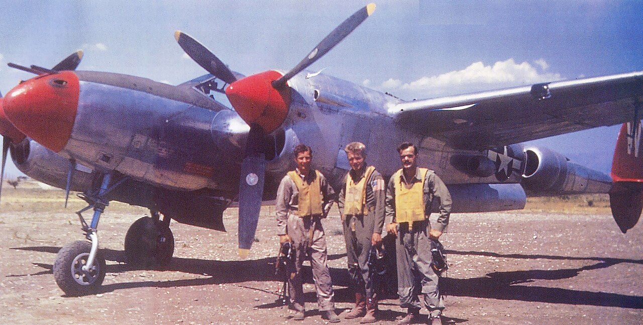 P-38 Lightning della 15ª Air Force