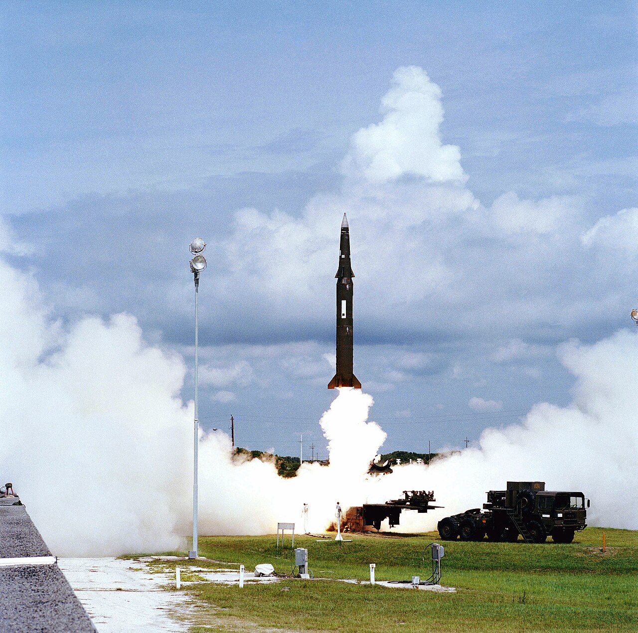 Lancio di prova del missile Pershing II, 1982
