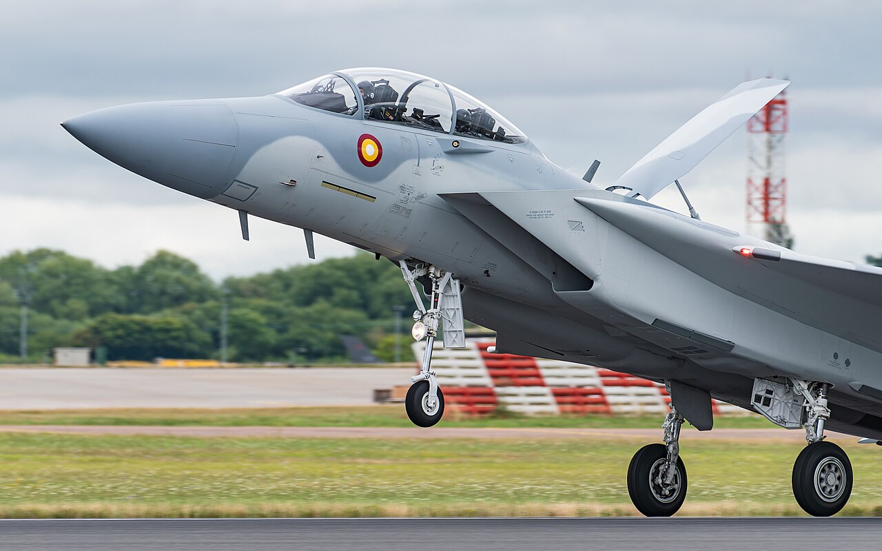 F-15QA de la Fuerza Aérea Emirí de Qatar